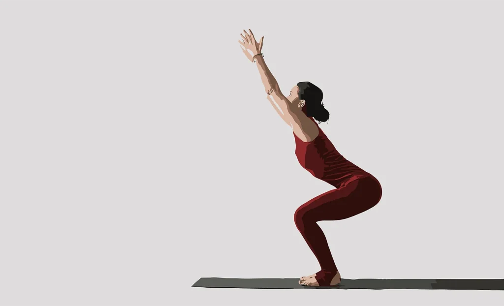 Open Your Heart and Sit into Strength: Utkatasana, Chair Pose by