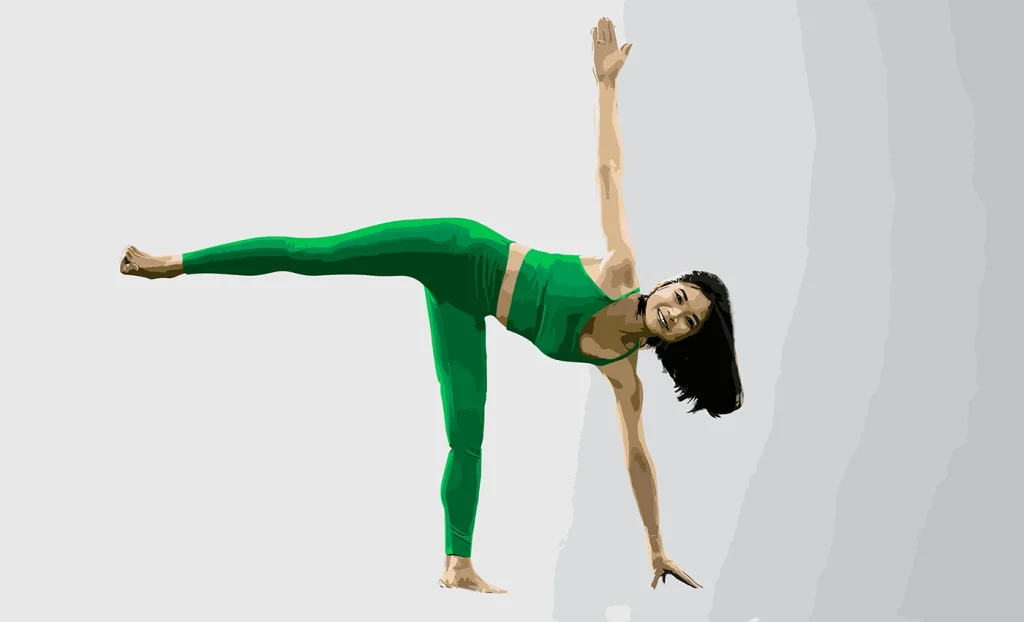 Ardha Chandra Chapasana / Bowed Half Moon Pose – Be Strong And Graceful! –  Yoga365Days
