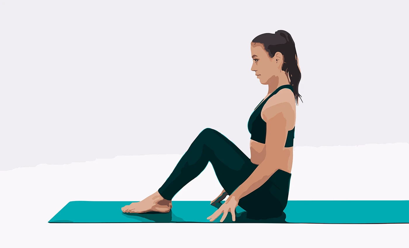 Yoga Pose: Half Bow | Pocket Yoga